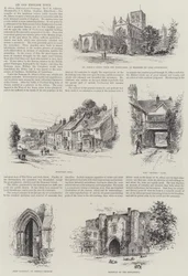 Eine alte englische Stadt